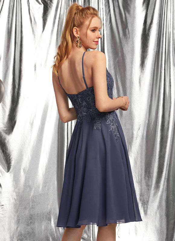 Robe Midi Nuit Marine - gallery 2
