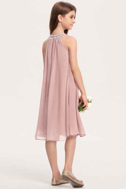 Robe Midi Mousseline Perles - gallery 3