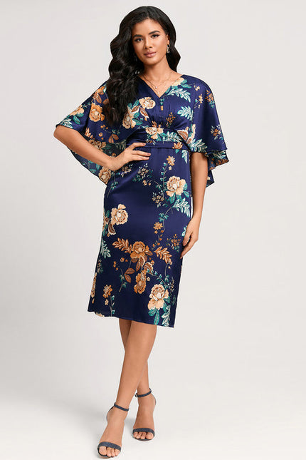 Robe Portefeuille Longueur Midi - gallery 2