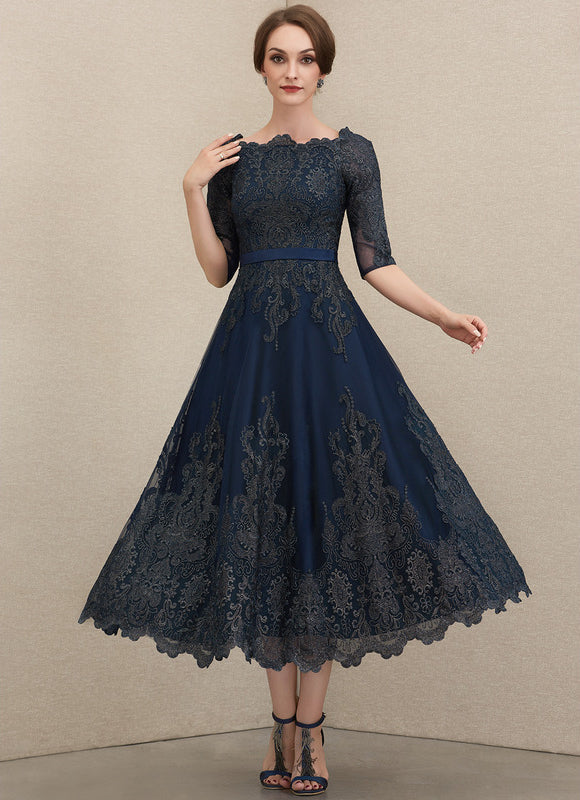 Robe Midi Gala Élégante