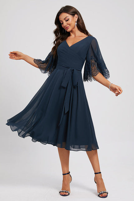 Robe Midi Longue Évasée