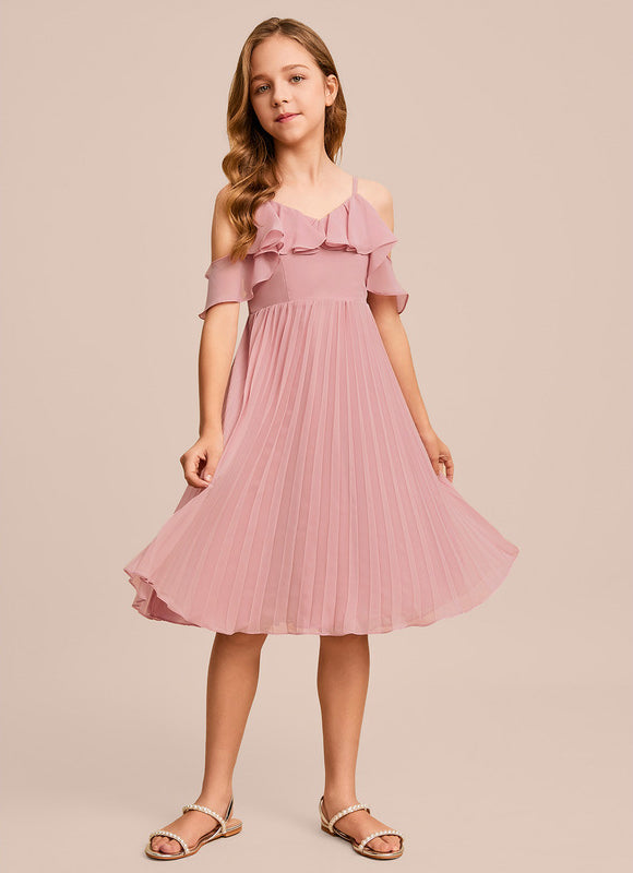 Robe Midi Aérienne Bleue - gallery 3