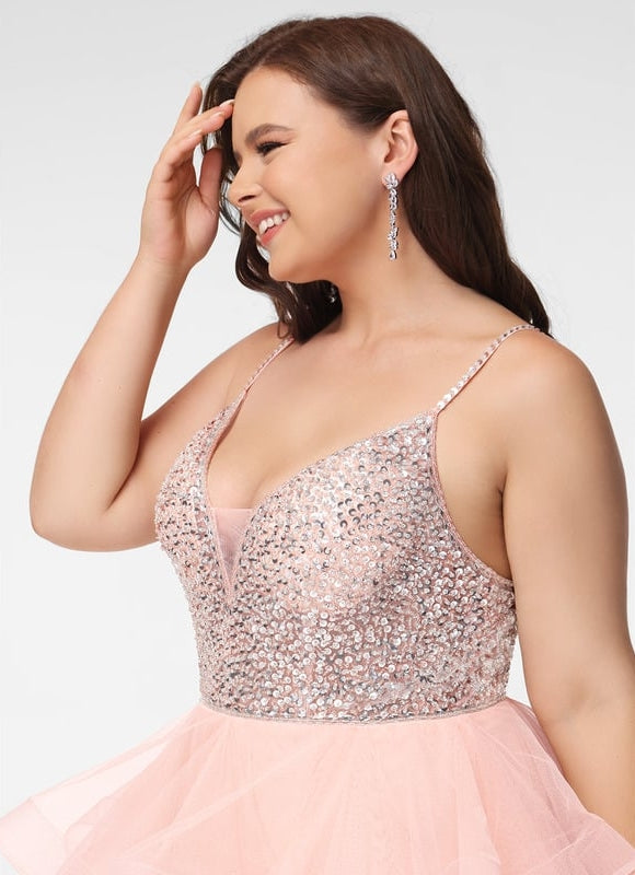 Robe Midi Étoile Rosée - gallery 7