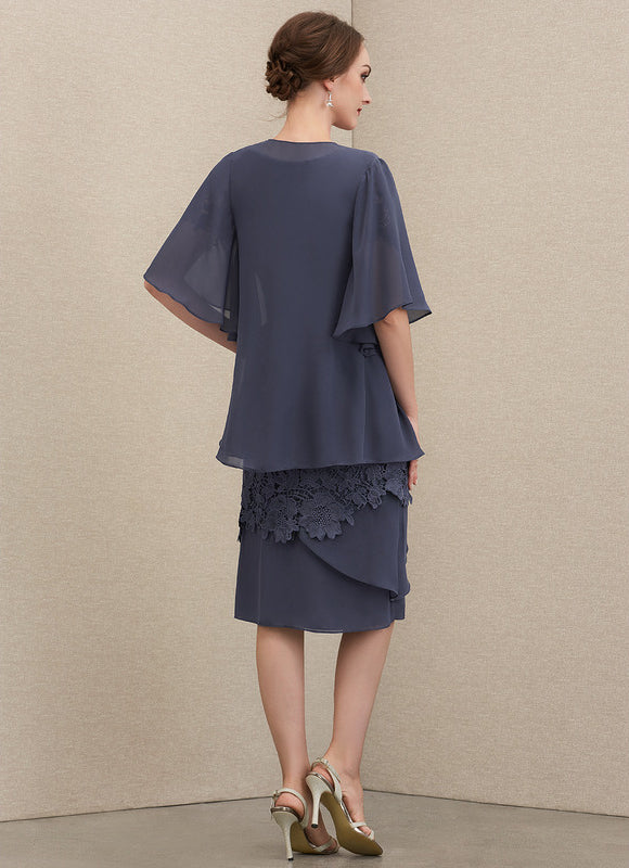 Robe Midi Mère Sophistiquée - gallery 3