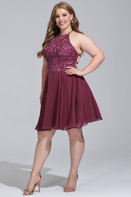 Robe Midi Cocktail Éclatante - gallery 5