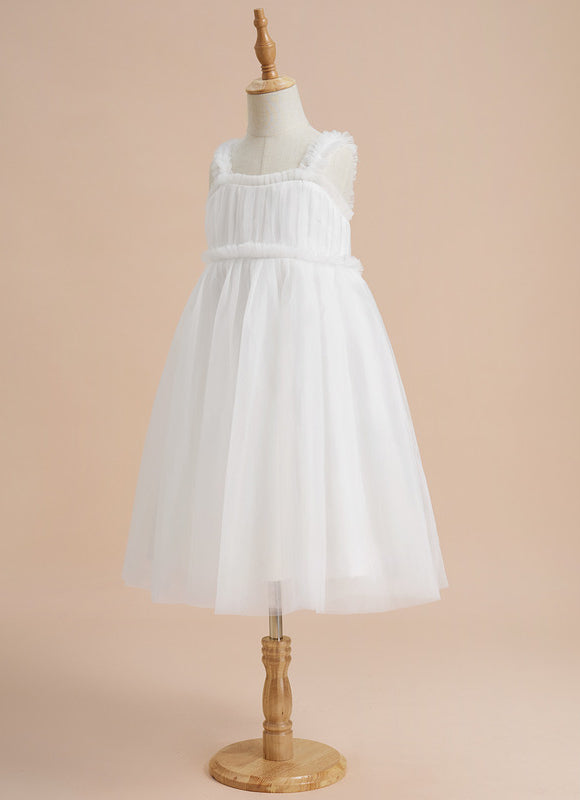 Robe Midi Tulle Blanche - gallery 2
