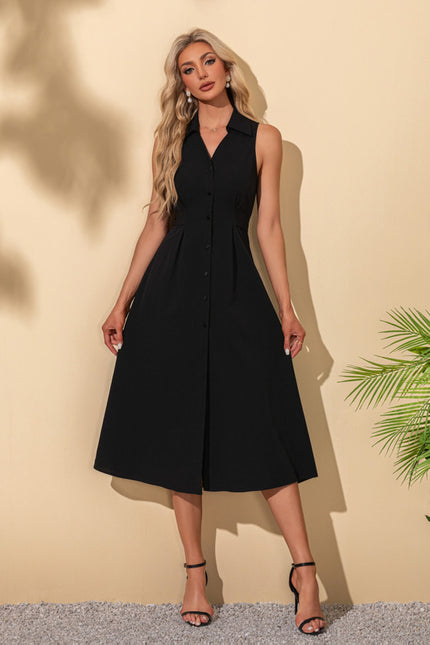 Robe Chemise Midi Femme - gallery 2