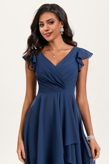 Robe Midi Trapèze Élégante - gallery 4