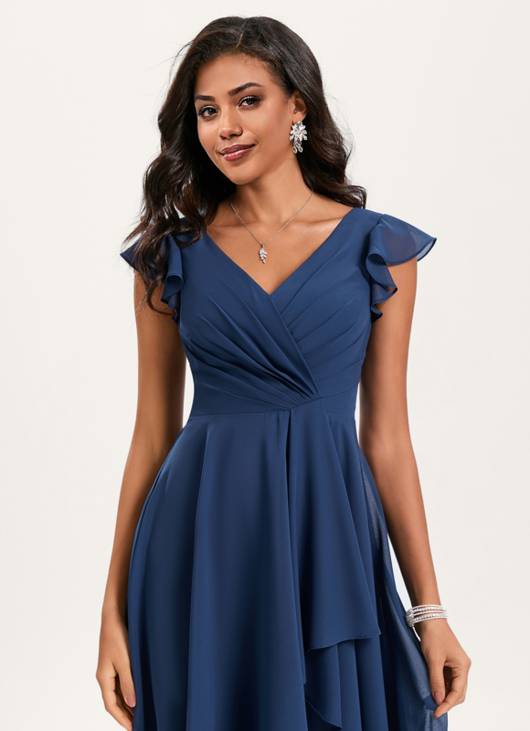 Robe Midi Trapèze Élégante - gallery 4