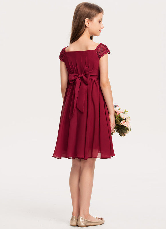 Robe Midi Cerise Aérée - gallery 4