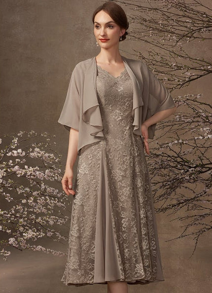 Robe Midi Élégance Nuptiale