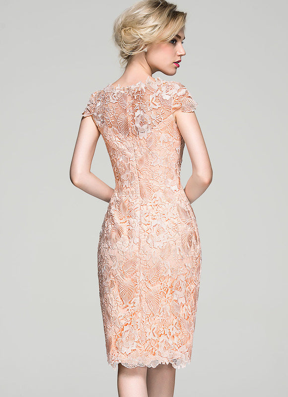 Robe Midi Chic Dentelle - gallery 4