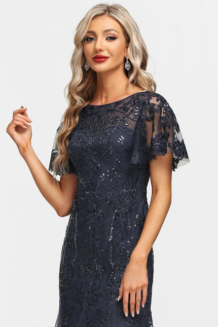 Robe Midi Ombre Détoile - gallery 5