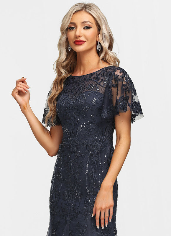 Robe Midi Ombre Détoile - gallery 5