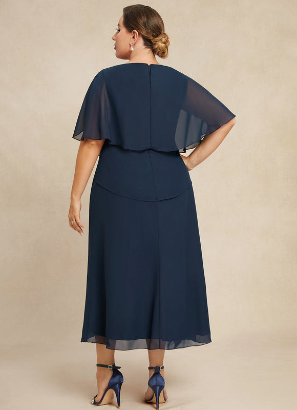 Robe Midi Élégance Azurée - gallery 8