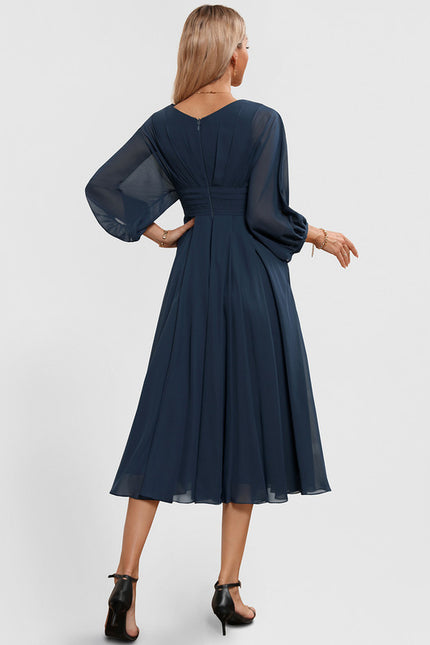 Midi Robe De Cocktail Pour Mariage Chic - gallery 4