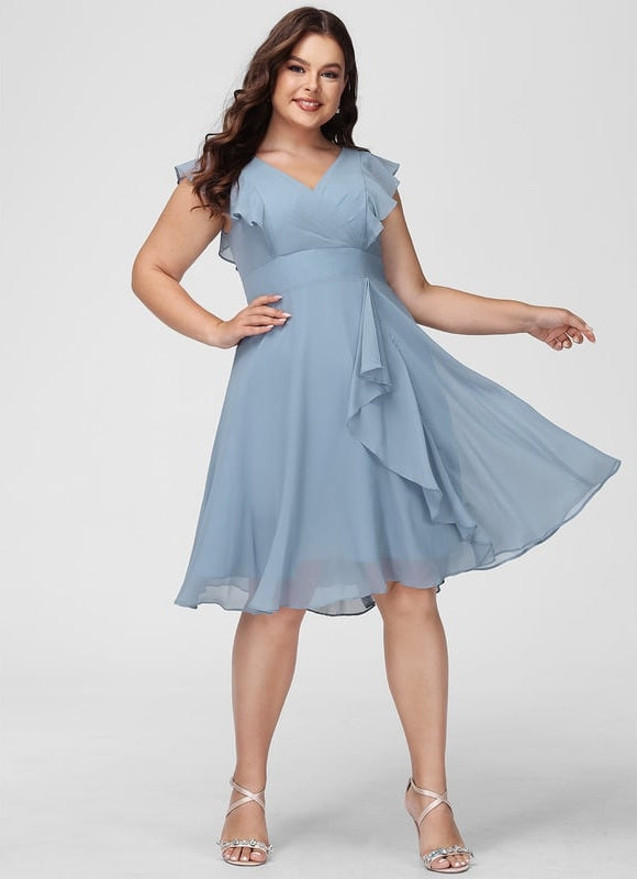 Robe Midi Trapèze Élégante - gallery 5