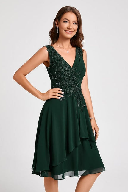 Robe Midi Éclatante Drapée - gallery 5