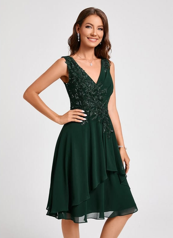 Robe Midi Éclatante Drapée - gallery 5