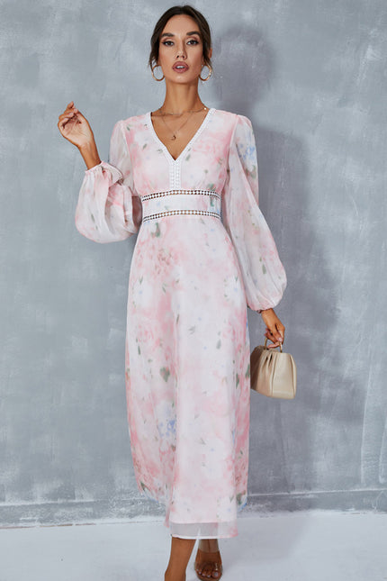 Robe Midi Florale Légère - gallery 5