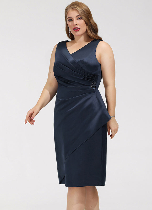Robe Midi Nuit Satinée - gallery 6