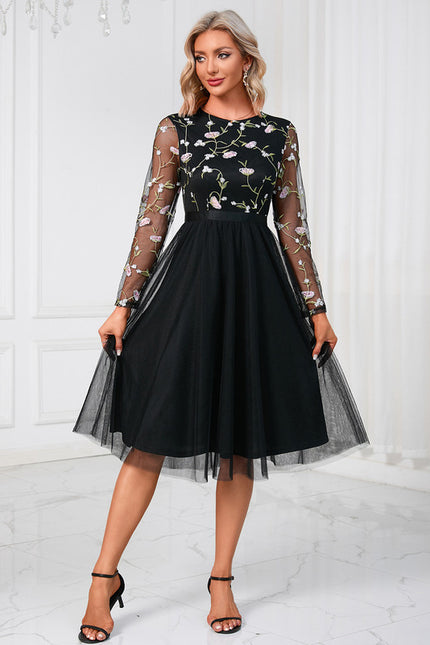 Robe Midi Rêverie Florale - gallery 9