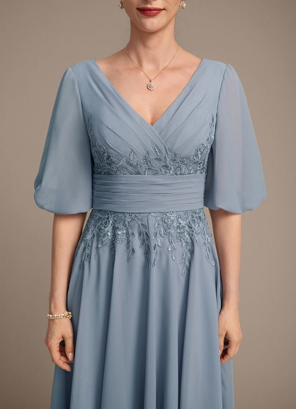 Robe Midi Céleste Douceur - gallery 7