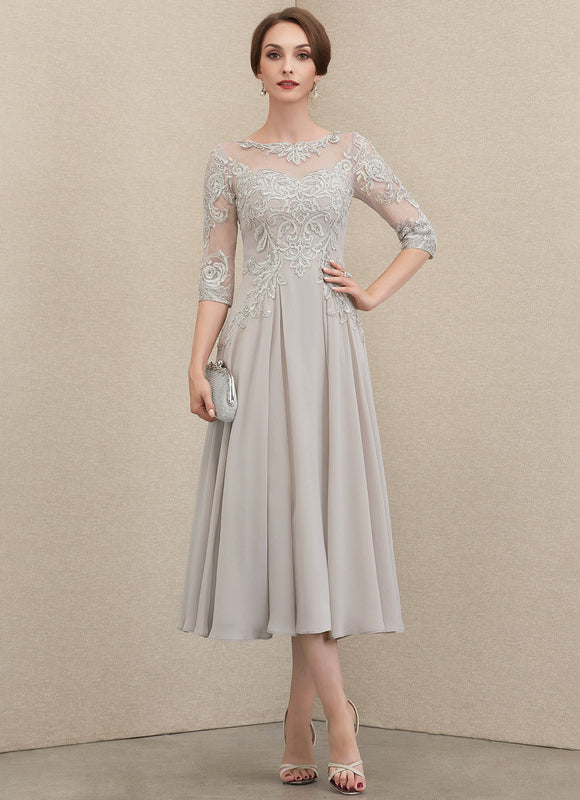 Robe Midi Illusion Élégante - gallery 2