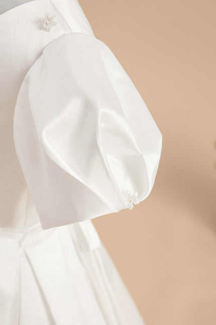 Robe Midi Satinée Cérémonie - gallery 3