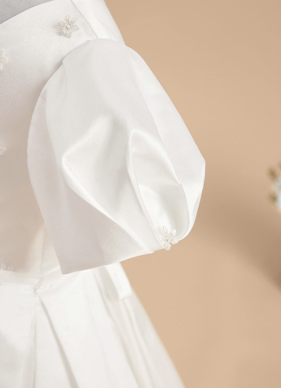 Robe Midi Satinée Cérémonie - gallery 3