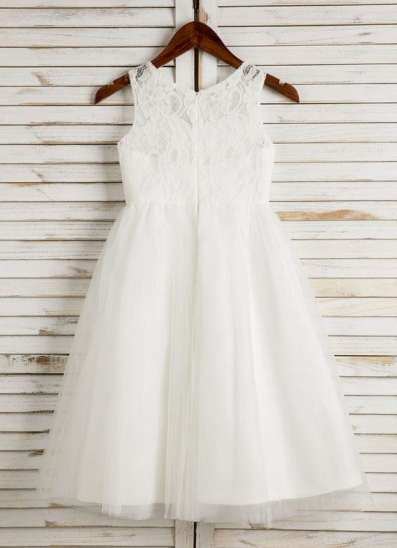 Robe Midi Écru Enfant - gallery 3