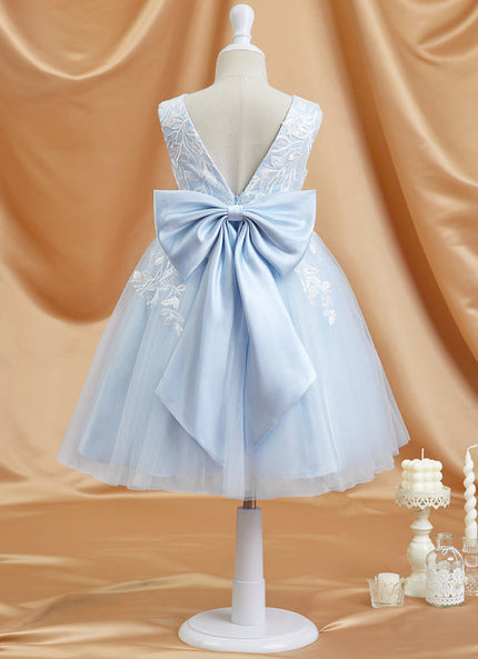 Robe Midi Tulle Bleu Pastel