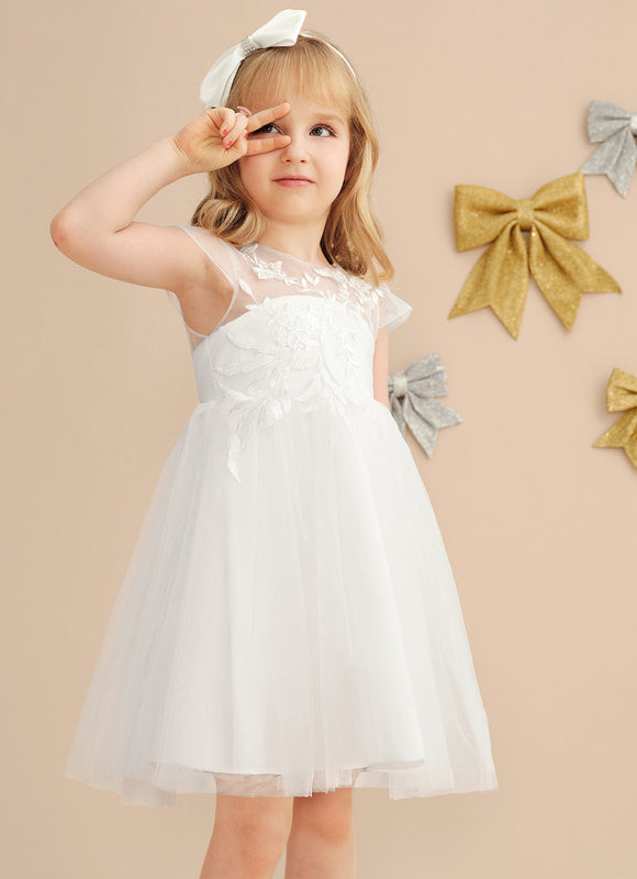 Robe Midi Élégance Nuageuse - gallery 1