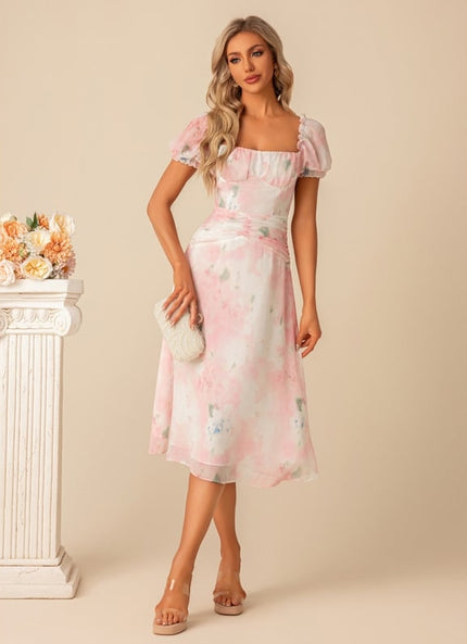 Midi Robe De Plage Femme