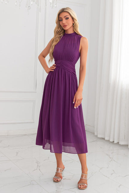 Robe Midi Violette - gallery 6