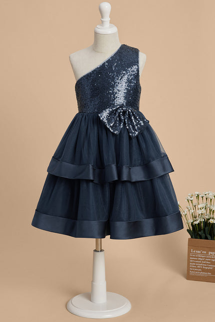 Robe Midi Asymétrique Pailletée