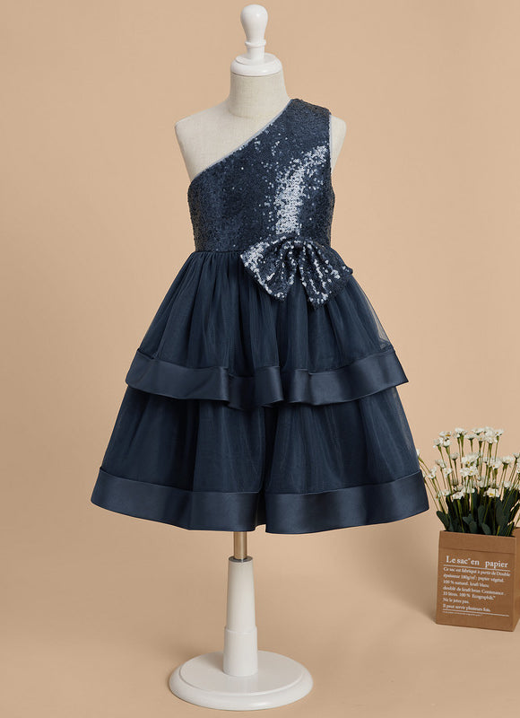 Robe Midi Asymétrique Pailletée