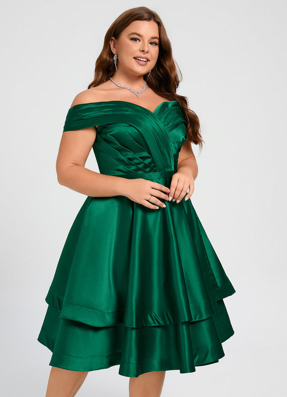 Robe Midi Émeraude Volante - gallery 9