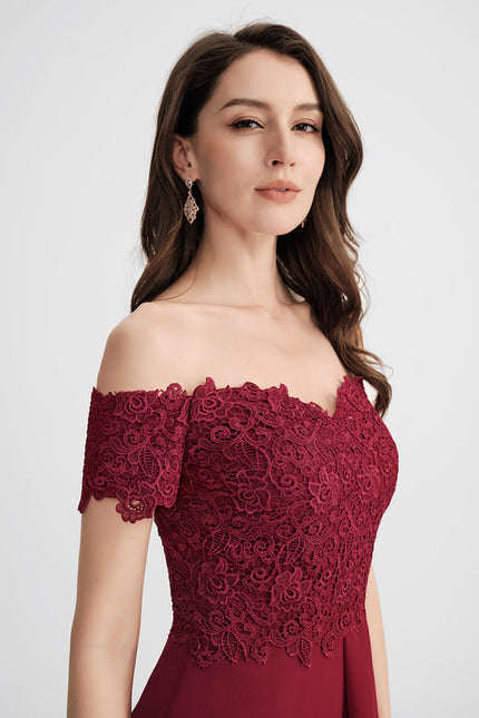 Robe Midi Chaleur Écarlate - gallery 4