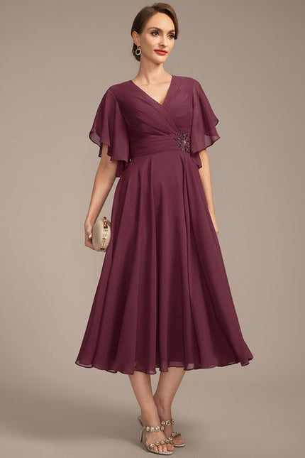 Robe Midi Mère Élégante - gallery 4