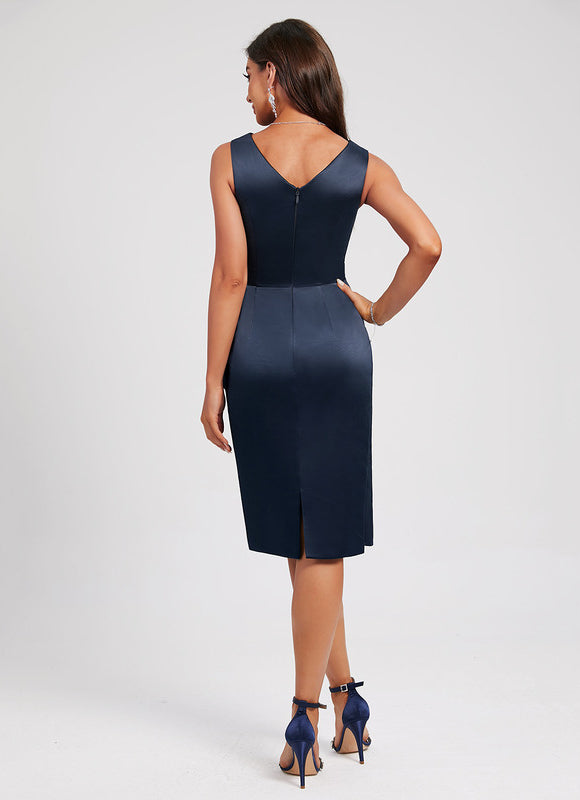 Robe Midi Nuit Satinée - gallery 4