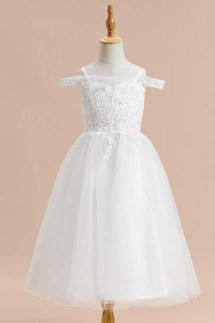 Robe Midi Enfant Mariage Tulle