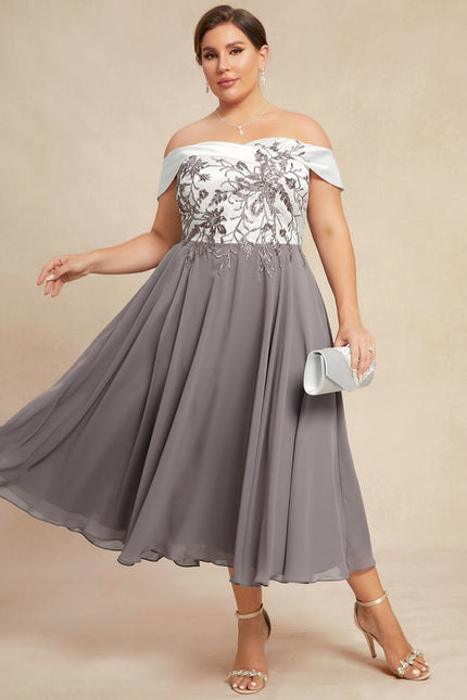 Robe Midi Aube Satinée - gallery 7