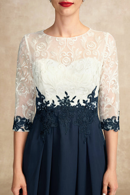 Robe Midi Élégance Azurante - gallery 3