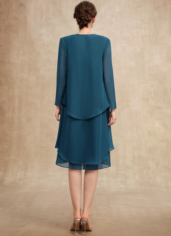 Robe Midi Sérénité Turquoise - gallery 4