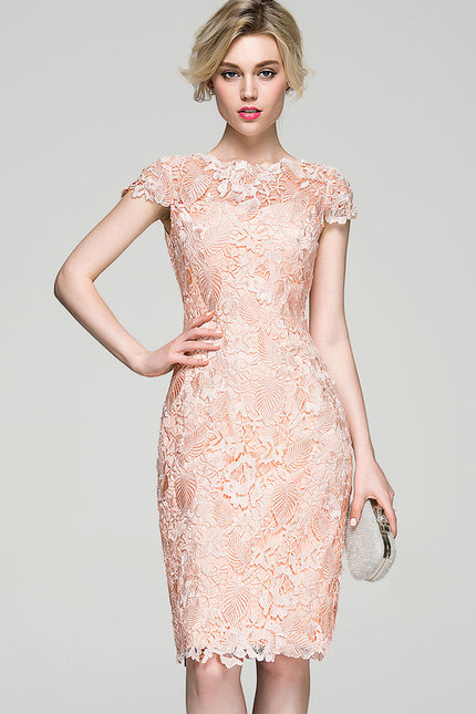 Robe Midi Chic Dentelle