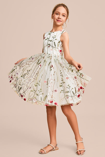 Robe Midi Fleurie Évasée