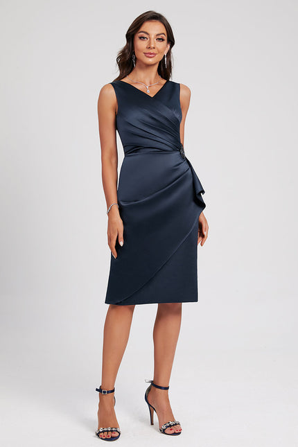 Robe Midi Nuit Satinée - gallery 2