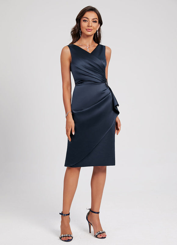 Robe Midi Nuit Satinée - gallery 2