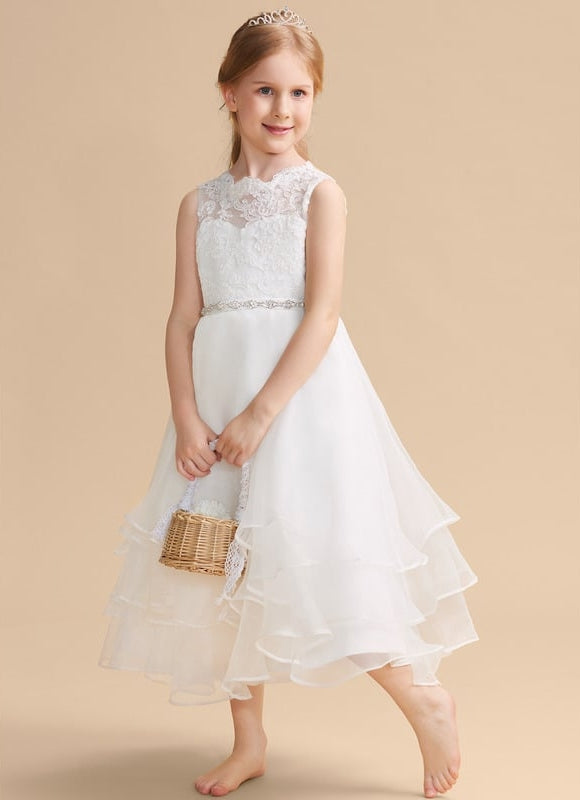 Robe Midi Enfant Organza